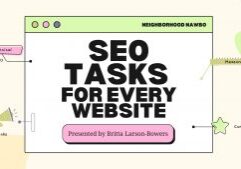 SEO Tasks for Every Website Presentation